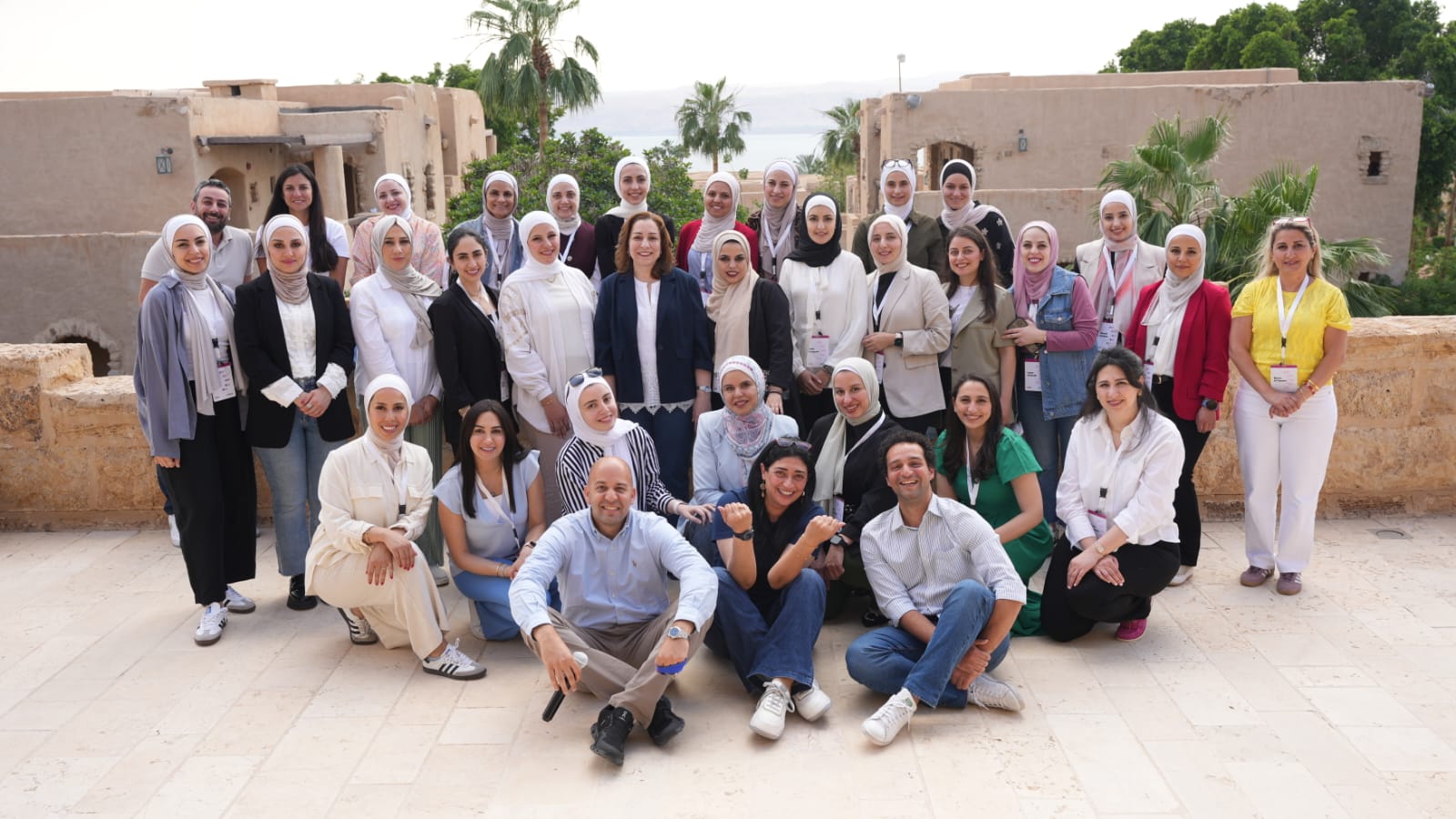 Group photo of the NOVAs of Zain Jordan